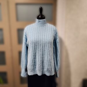 Jessica Simpson Sky Blue Cowl Neck Sweater